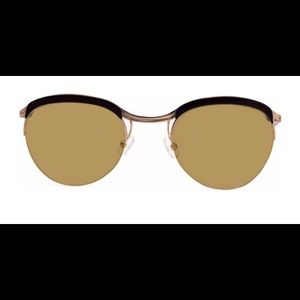 MOSCOT ZELDA SUNGLASSES MATTE GOLD SZ 51